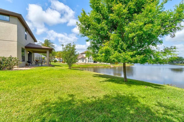 1703 Frogs Leap Ct, Port Orange, FL 32128 - view of yard featuring a water view