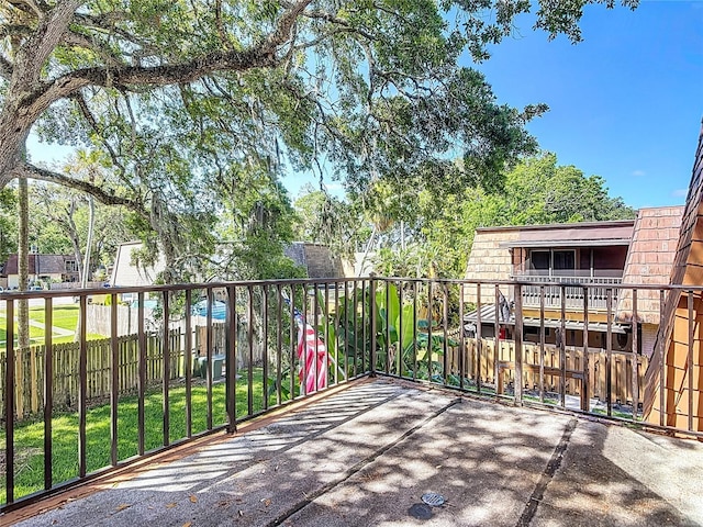 95 Moonstone Ct, Port Orange, FL 32129 - view of patio / terrace featuring fence