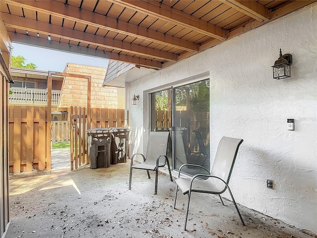 95 Moonstone Ct, Port Orange, FL 32129 - view of patio with fence