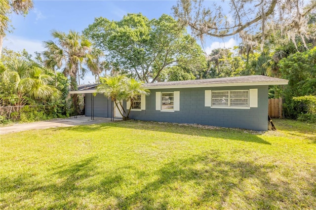 431 Palmetto St, Edgewater, FL 32132 - single story home featuring concrete block siding