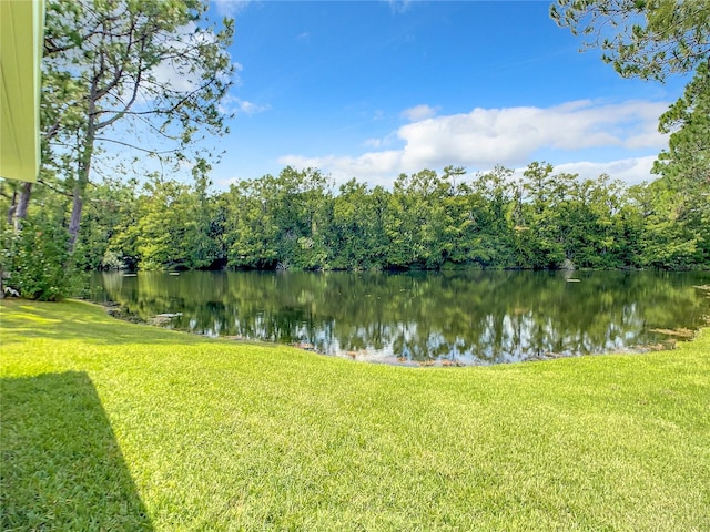 property view of water