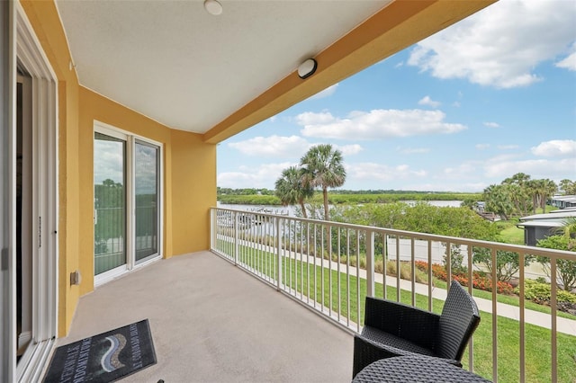 7 Riverwalk Dr Unit 205, New Smyrna Beach, FL 32169 - balcony featuring a water view