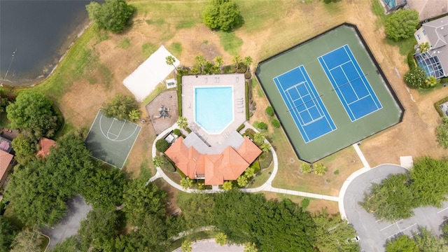 11222 Rapallo Ln, Windermere, FL 34786 - aerial view of a pool