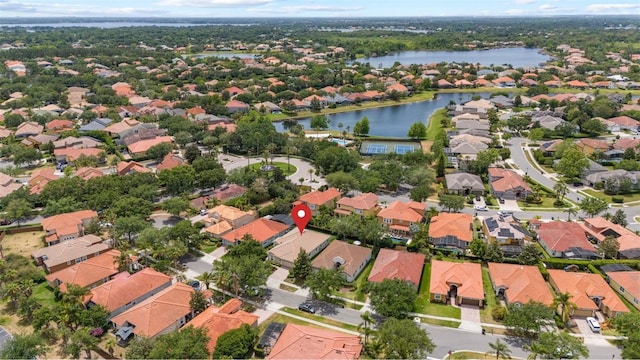 11222 Rapallo Ln, Windermere, FL 34786 - aerial overview of property's location with a large body of water and nearby suburban area