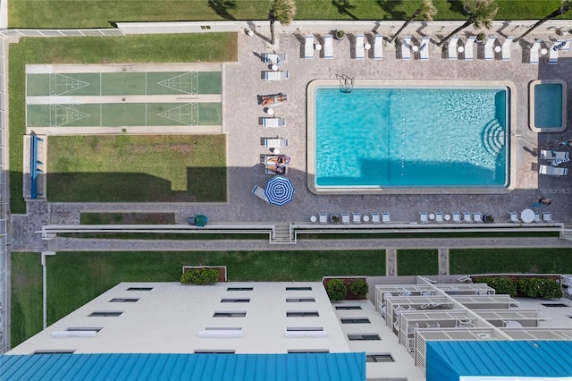 aerial view