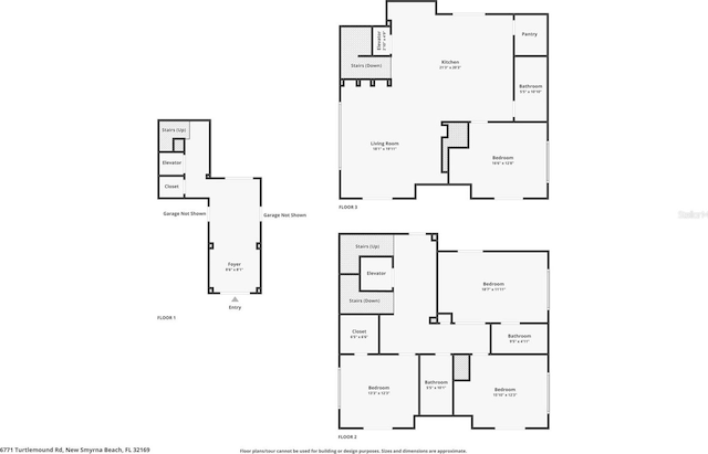 6771 Turtlemound Rd, New Smyrna Beach, FL 32169 - plan