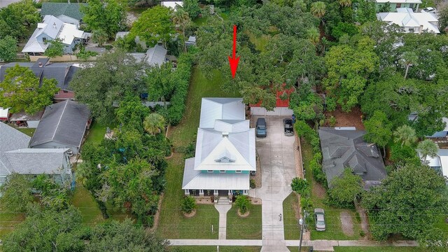 508 Faulkner St, New Smyrna Beach, FL 32168 - aerial perspective of suburban area
