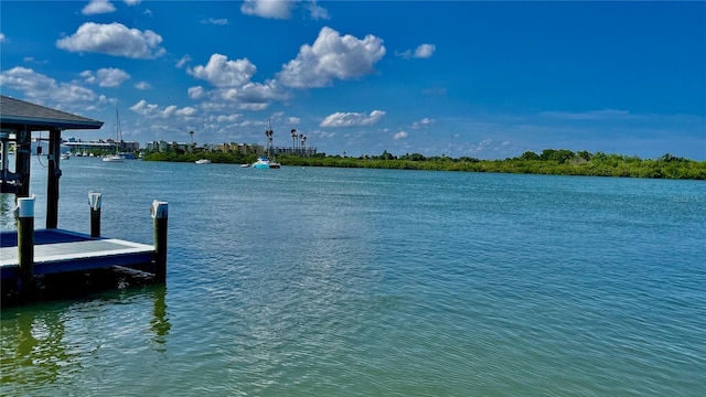 34 Richmond Dr, New Smyrna Beach, FL 32169 - dock area with a water view