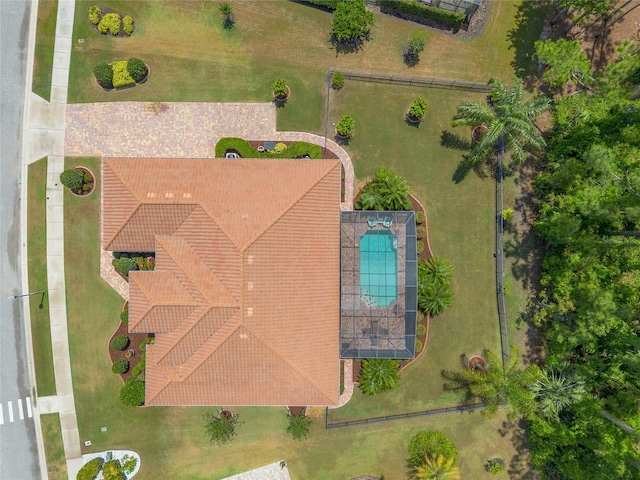 drone / aerial view