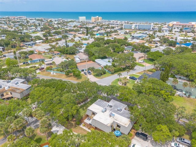 aerial overview of property's location featuring a large body of water