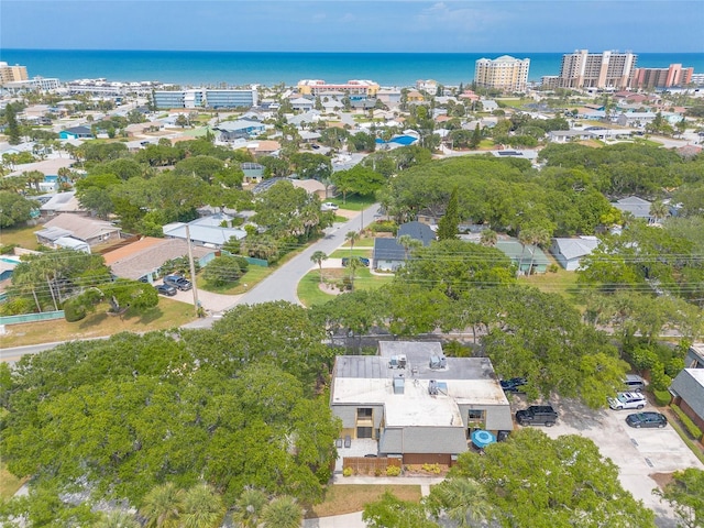 aerial overview of property's location featuring a large body of water