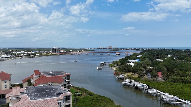 property view of water