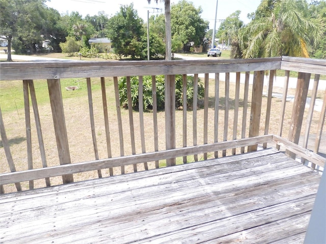 view of deck