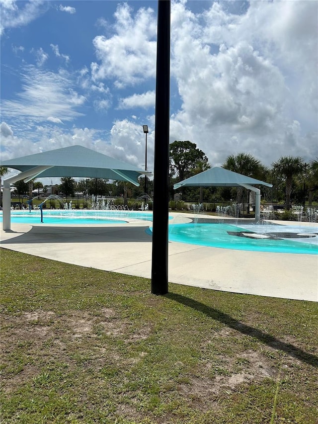 view of community pool