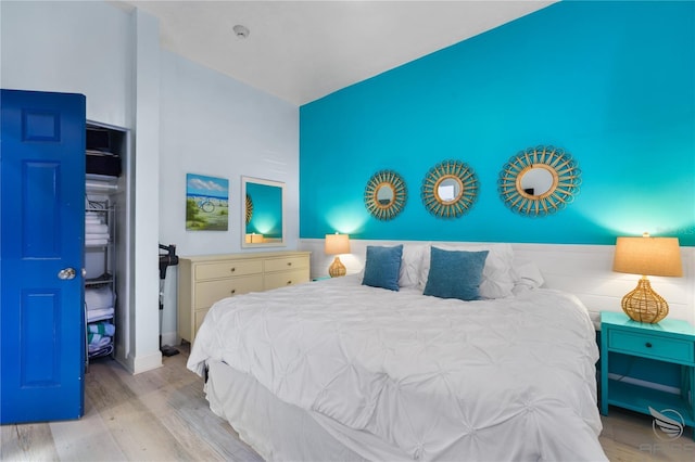 3509 S Atlantic Ave Unit 102And 103, New Smyrna Beach, FL 32169 - bedroom featuring wood finished floors