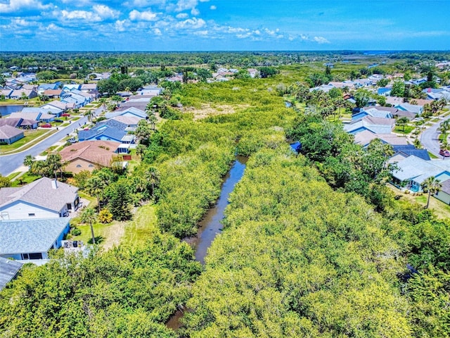 aerial perspective of suburban area