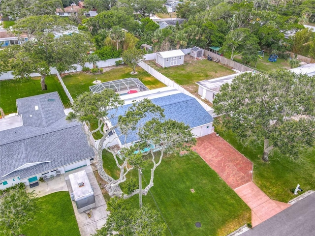aerial view