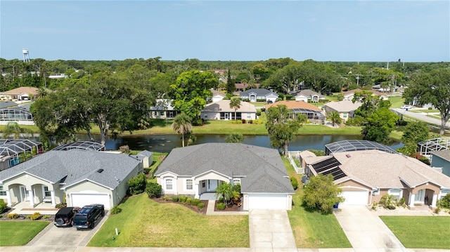 404 Central Mariners Dr, Edgewater, FL 32141 - aerial view of residential area with a nearby body of water