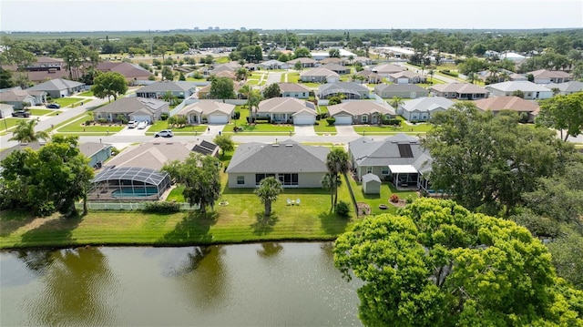 404 Central Mariners Dr, Edgewater, FL 32141 - aerial perspective of suburban area with a nearby body of water