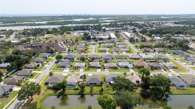404 Central Mariners Dr, Edgewater, FL 32141 - view of property location featuring a large body of water and nearby suburban area
