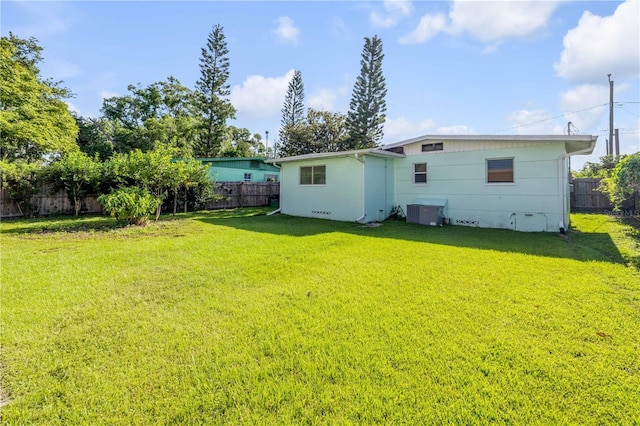 view of back of property