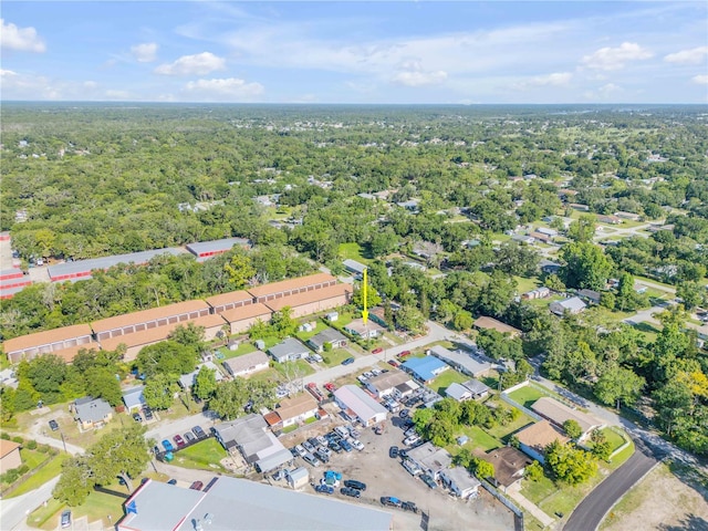 aerial view of property's location