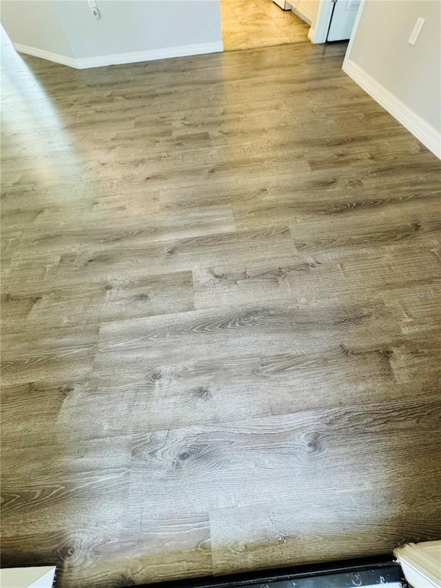 3303 Victory Palm Dr, Edgewater, FL 32141 - detailed view of wood finished floors and baseboards