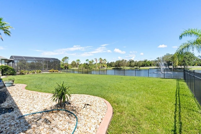637 Marisol Dr, New Smyrna Beach, FL 32168 - view of yard featuring a water view