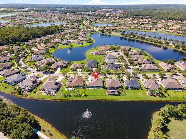 637 Marisol Dr, New Smyrna Beach, FL 32168 - aerial perspective of suburban area featuring a nearby body of water