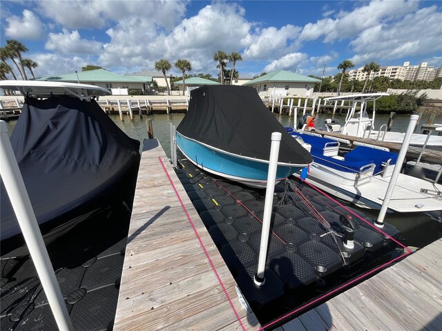 2100 N Peninsula Ave Unit 2160, New Smyrna Beach, FL 32169 - dock with a water view