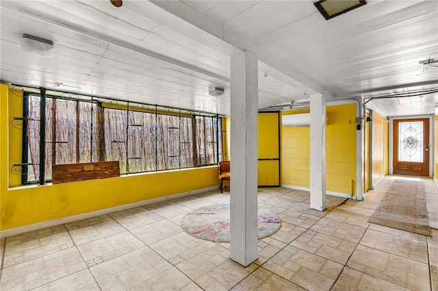2576 Sunset Dr, New Smyrna Beach, FL 32168 - view of unfurnished sunroom