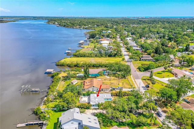 2576 Sunset Dr, New Smyrna Beach, FL 32168 - bird's eye view of a large body of water