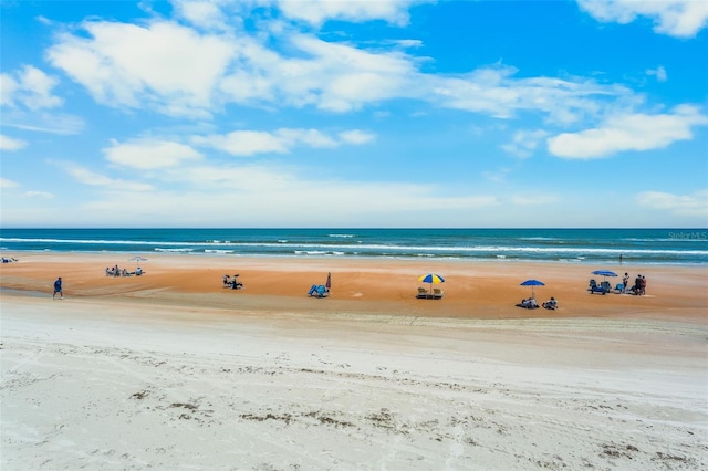 2625 S Atlantic Ave Unit 18Nw, Daytona Beach, FL 32118 - water view featuring nearby beach