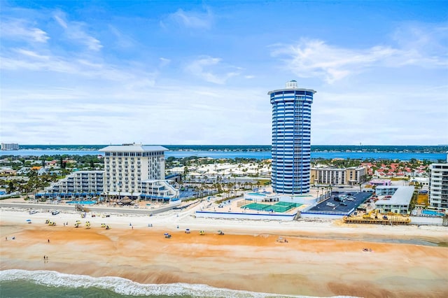 2625 S Atlantic Ave Unit 18Nw, Daytona Beach, FL 32118 - view of urban area featuring expansive beach