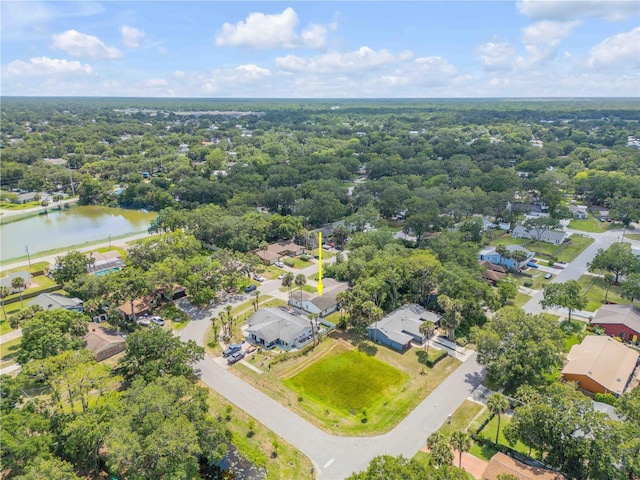 1205 Bond St, Edgewater, FL 32132 - aerial perspective of suburban area featuring a nearby body of water