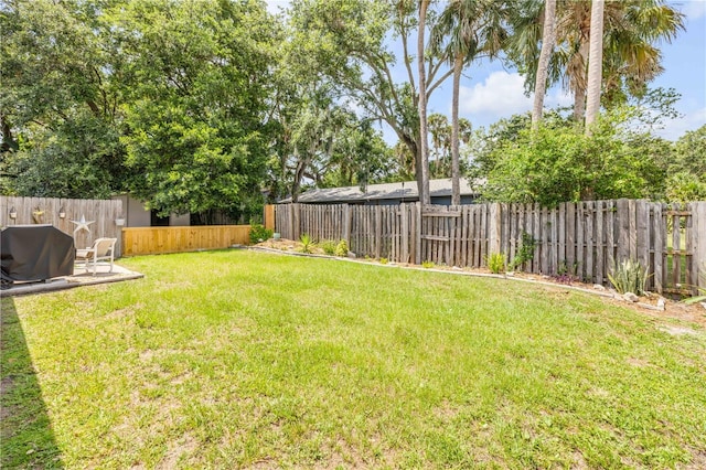 1205 Bond St, Edgewater, FL 32132 - view of yard with a patio