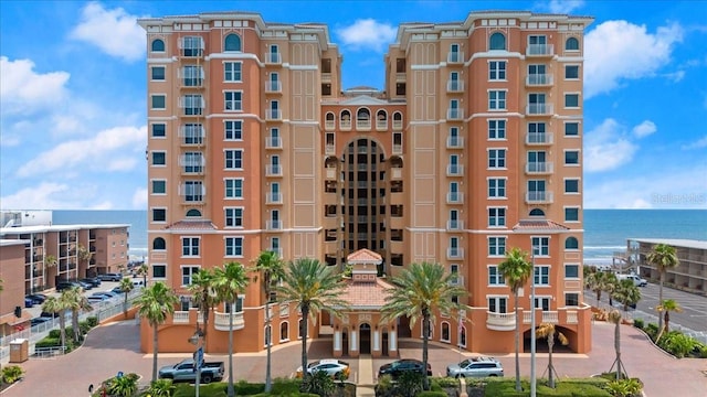 3245 S Atlantic Ave Unit 208, Daytona Beach, FL 32118 - view of apartment building / complex featuring a water view