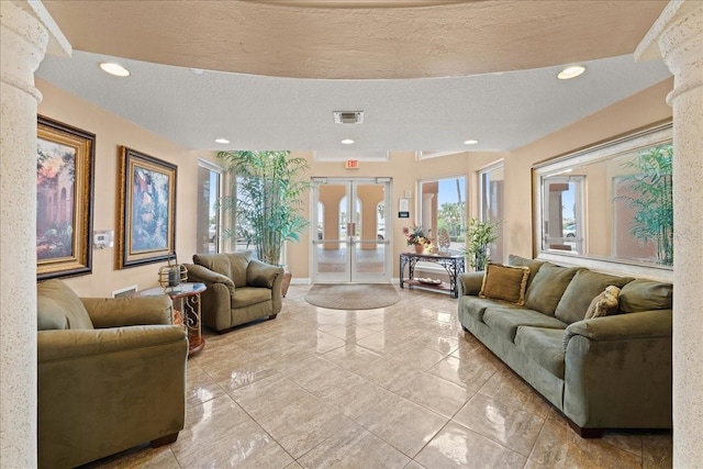3245 S Atlantic Ave Unit 208, Daytona Beach, FL 32118 - building lobby with a textured ceiling and recessed lighting
