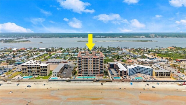 3245 S Atlantic Ave Unit 208, Daytona Beach, FL 32118 - drone / aerial view of a large body of water