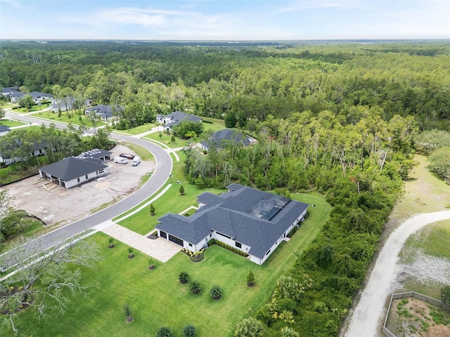 1624 Turnbull Crossings Dr, New Smyrna Beach, FL 32168 - aerial view of a heavily wooded area
