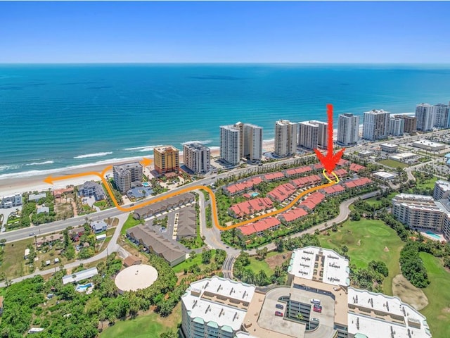 2961 Oceans Trce, Daytona Beach Shores, FL 32118 - view of urban area with a large body of water and a golf course
