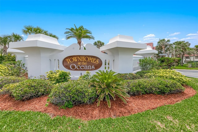 2961 Oceans Trce, Daytona Beach Shores, FL 32118 - view of community / neighborhood sign