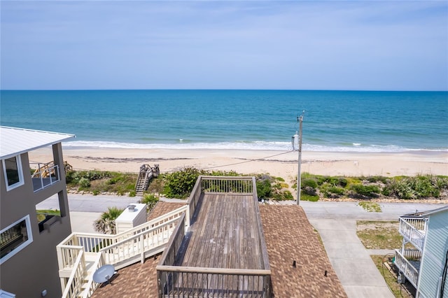 6320 S Atlantic Ave, New Smyrna Beach, FL 32169 - water view with local beach