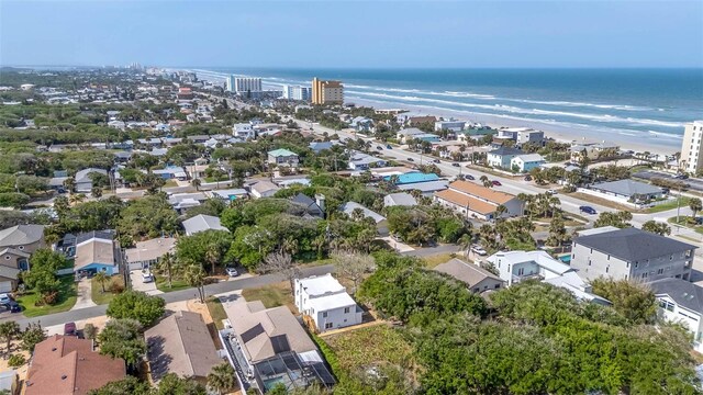 833 E 12th Ave, New Smyrna Beach, FL 32169 - aerial perspective of suburban area featuring a nearby body of water