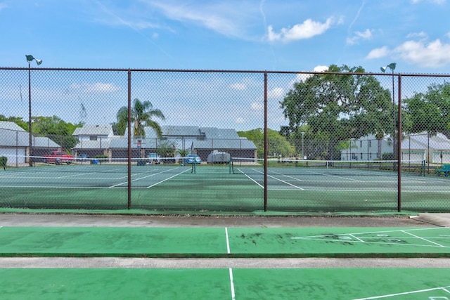 488 Shorewood Ln, New Smyrna Beach, FL 32168 - view of tennis court