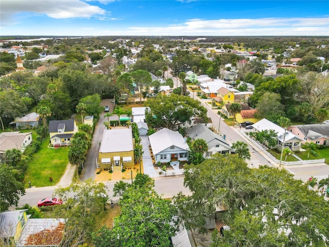 216 Murray St, New Smyrna Beach, FL 32168 - aerial perspective of suburban area