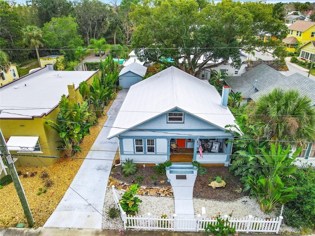216 Murray St, New Smyrna Beach, FL 32168 - view from above of property
