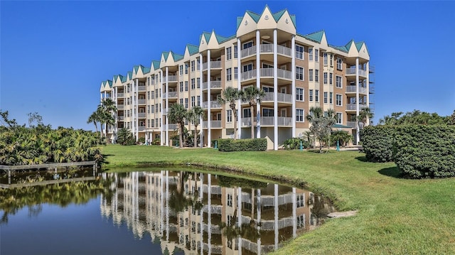 4620 Riverwalk Village Ct Unit 7306, Ponce Inlet, FL 32127 - view of apartment building / complex featuring a water view
