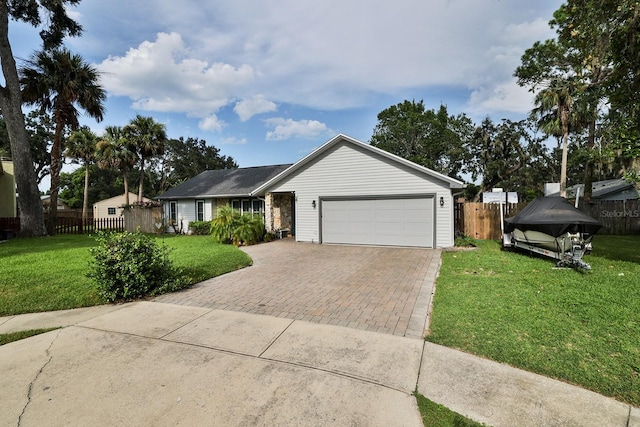 475 Spruceview Dr, Port Orange, FL 32127 - single story home featuring decorative driveway and a garage