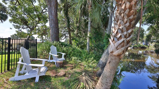 798 Fairway Dr, New Smyrna Beach, FL 32168 - view of yard featuring a water view